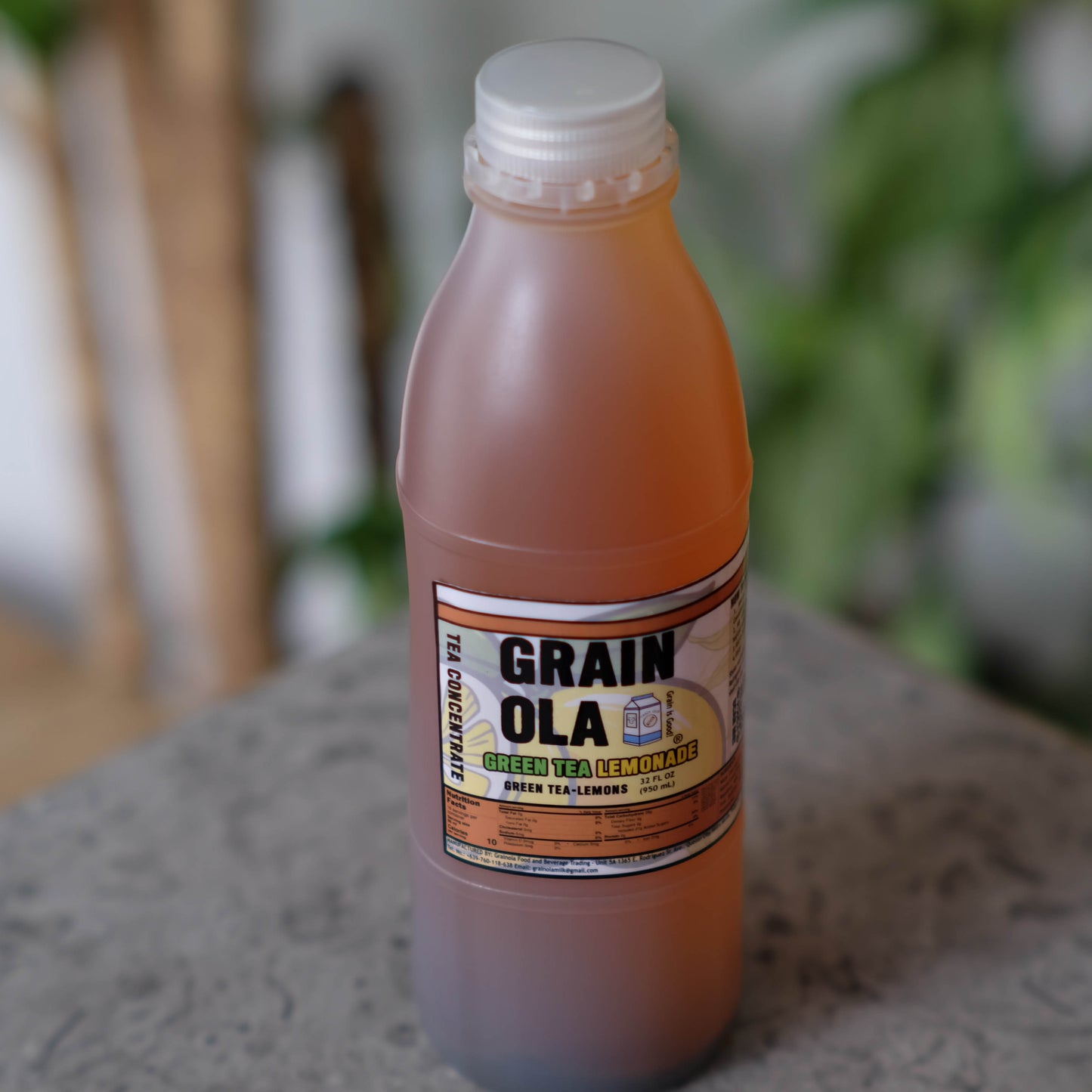 Green Tea Lemonade Brewed Tea Concentrate