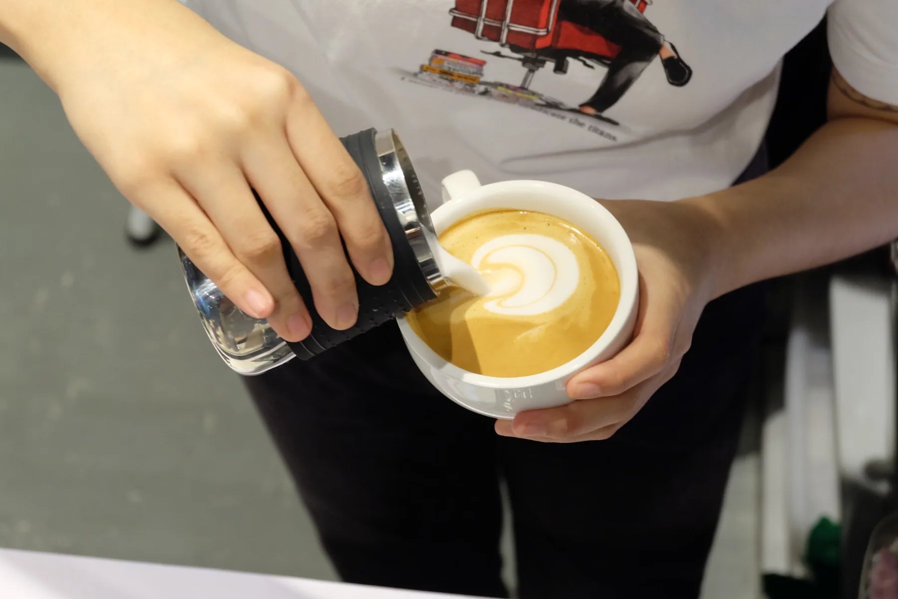 Let the espresso do the talking.